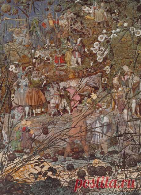 Ричард Дадд (1817-1886) &quot;Мастерский замах сказочного дровосека&quot;