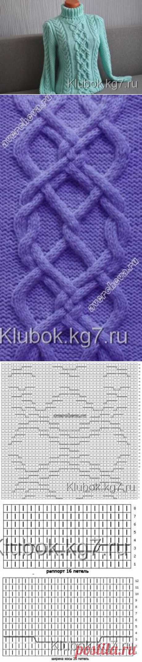БИРЮЗОВЫЙ СВИТЕР | Клубок