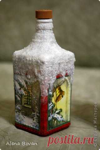 ДЕКУПАЖ бутылочки новые и старые... | Страна Мастеров