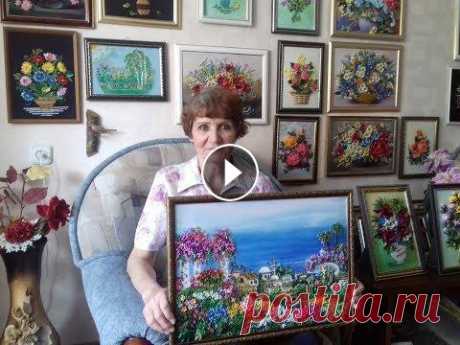 Картины вышитые лентами, автор Ольга Курынова. Новые работы. Картины вышитые лентами, автор Ольга Курынова. Новые работы....