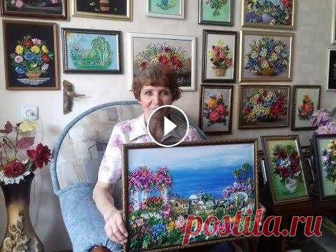 Картины вышитые лентами, автор Ольга Курынова. Новые работы. Картины вышитые лентами, автор Ольга Курынова. Новые работы....