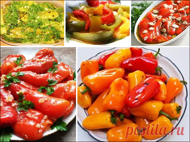 Маринованные перцы - Сохраните себе на стену. Пригодится!