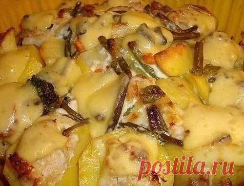 Фаршированная картошка