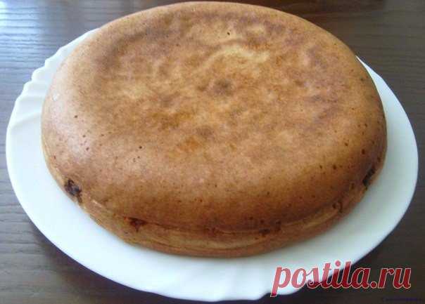 Заливной пирог в мультиварке