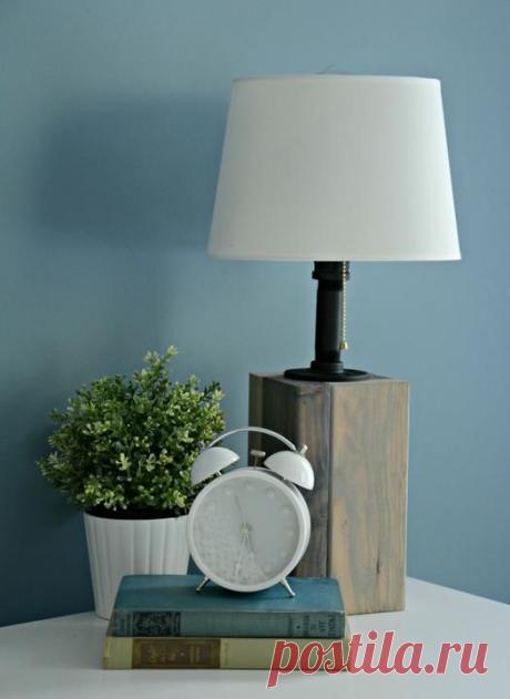Настольная лампа своими руками