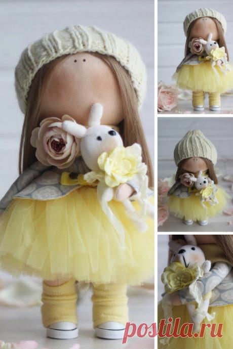 Puppen Bambole Baby doll Tilda doll Handmade by AnnKirillartPlace