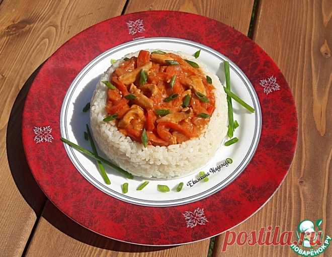 Паприкаш с курицей и рисом – кулинарный рецепт