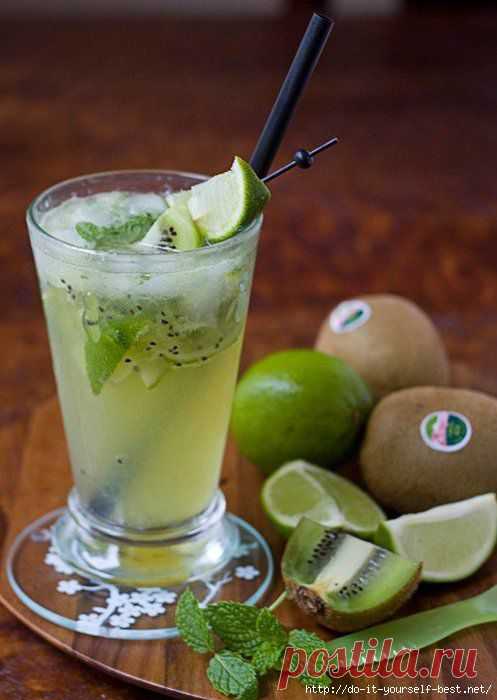 Детский мохито с киви.
