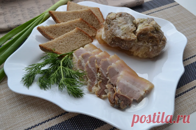 Готовлю грудинку килограммами. Даже на неделю не хватает, потому как очень вкусно получается. (делюсь рецептом) | Елена/НедОсолила | Яндекс Дзен