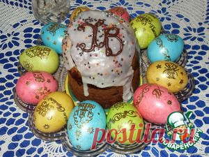 Пасхальные куличи - кулинарный рецепт