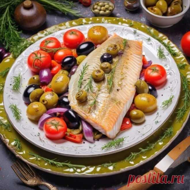 Судак по-гречески&#x1fad2; — Пошаговый рецепт приготовления 2024 | Простые и вкусные домашние рецепты