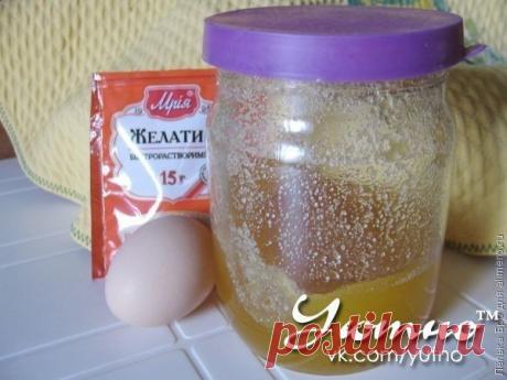 Рецепт для красивых волос и ногтей, а также тем у кого болят суставы

Далее слова автора. Информация взята на одном форуме, думаю попробовать, тем более, что его врач советовал:
&quot;Девочки, хочу с вами поделиться замечательным рецептом красоты и серии &quot;дешево и сердито&quot;.