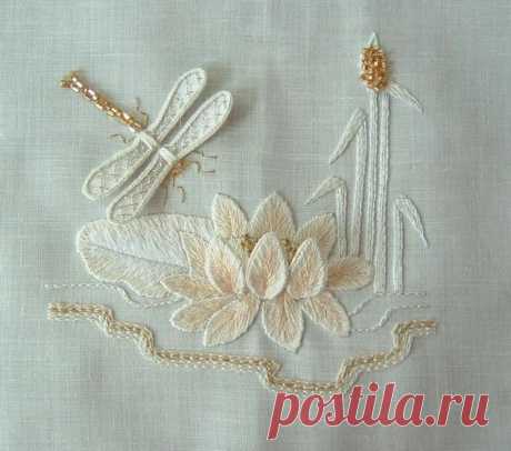 Объемная вышивка ...