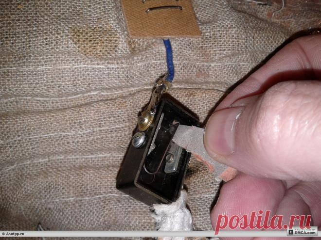 Зачистка контактов термостата