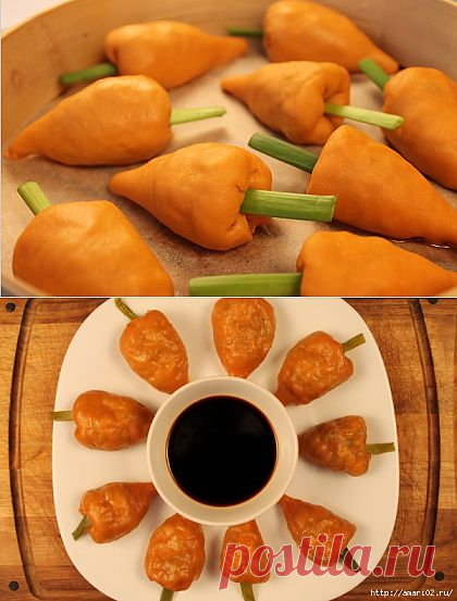 Манты - морковки..