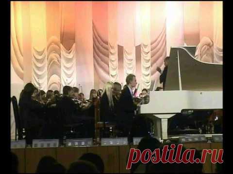 Second Concerto for piano and orchestra in 3 movements by composer Vladimir Sidorov (opus 100, 2004). Symphony Orchestra of Magnitogorsk conservatoire under Renat Jiganshin, soloist Vasiliy Karpov (piano). 2006