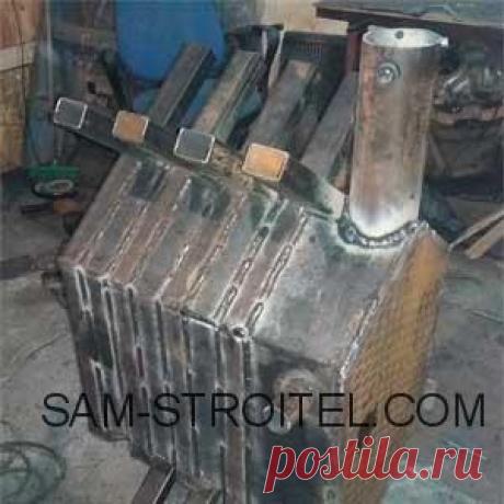 Самодельный "булерьян" с водяным контуром (40 фото изготовления) Самоделка печь по типу "булерян" с водяным контуром и воздушным теплообменником: подробный фото отчёт пошагового изготовления печи. Читать далее...