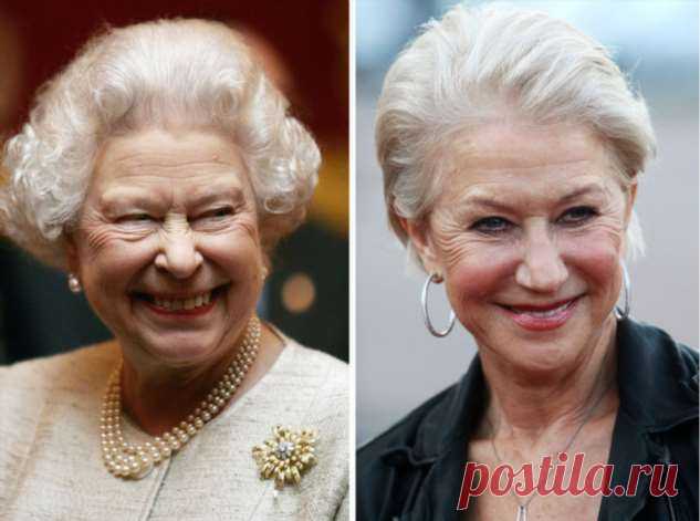 Какой конфуз случился с Хелен Миррен во время чаепития с Королевой | Люблю Себя