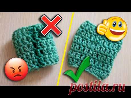 Вязание по кругу крючком без шва 2й СПОСОБ 👌 Идеальное соединение начала и конца ряда!