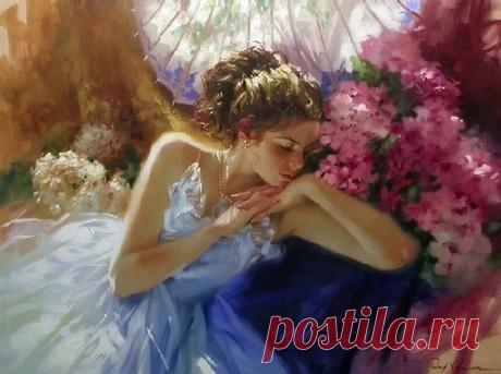 Очаровательные женские образы в творчестве Ричарда Джонсона (Richard S. Johnson)