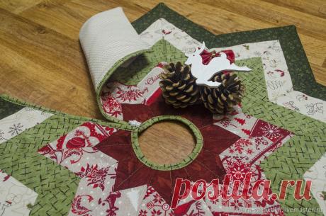 Мастер-класс : Шьем юбку для елки в стиле пэчворк | Журнал Ярмарки Мастеров