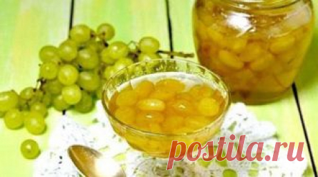 Виноградное варенье на зиму