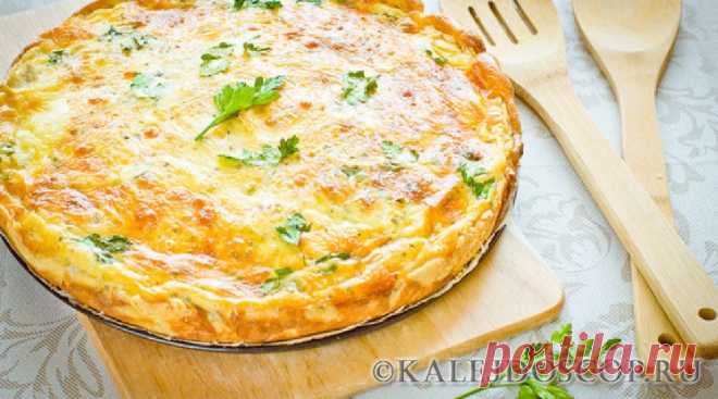 Очень вкусный и воздушный пирог с сыром и сливочным маслом | Калейдоскоп