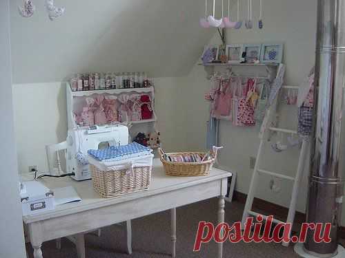 (3) Leyre Ideas - Espacios creativos. Rincones de costura.