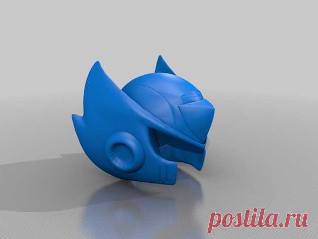 Megaman Zero Helmet by Jace1969 An old file Pepakura.com That I discovered in Pepakura Designer you can export to .OBJ and in 