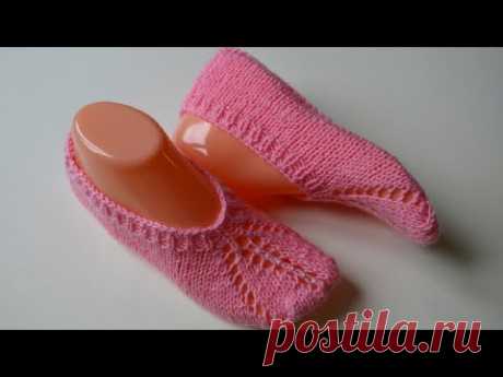 Следки спицами за 2 часа