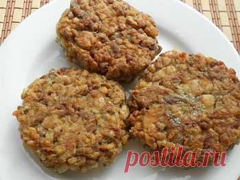 Котлеты из гречки.