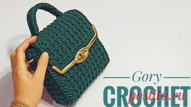 شنطه كروشيه موديل مميز وبسيطcrochet bag/вязаная сумкаbolso de ganchillo/tığ işi çanta/sac au crochet #اشترك_في_القناه_Gory_crochetجروب ناهد حمدي للخيوط👇https://www.facebook.com/groups/660303614817845/?ref=shareشنطه كروشيه مميزه وبسيطه وسهله للمبتدئينالخيط ا...