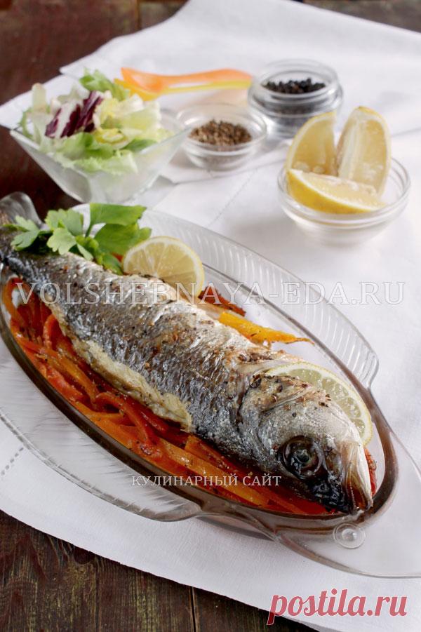 Сибас в духовке в фольге | Волшебная Eда.ру