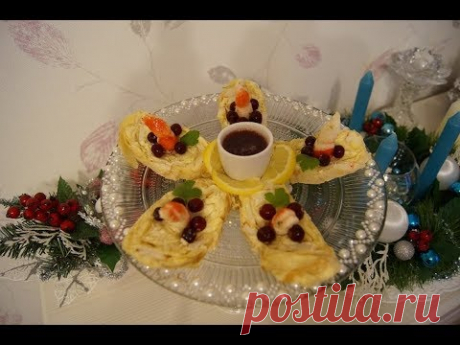 РУЛЕТ ИЗ ЛАВАША! НОВОГОДНЯЯ ЗАКУСКА 2018.