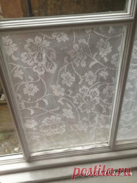 Красивый способ защитить ваши окна от любопытных взглядов