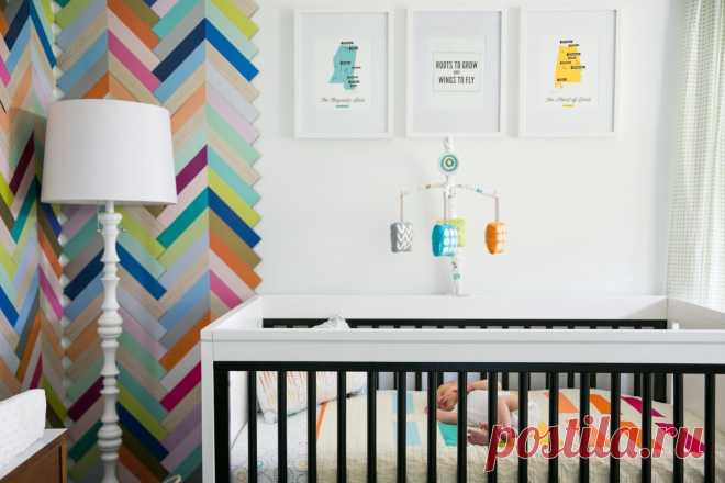 Olive's Creatively Colorful Abode — Nursery Tour | Apartment Therapy