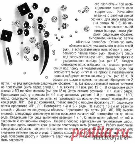 Берет спицами » Ниткой - вязаные вещи для вашего дома, вязание крючком, вязание спицами, схемы вязания
