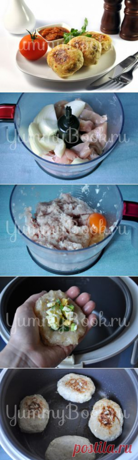 Зразы куриные с яйцом в мультиварке - пошаговый рецепт с фото