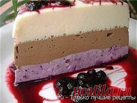 Рецепт Десерт “Черничная рапсодия” | 7 вилок