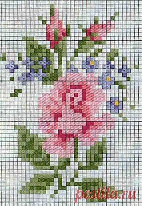 cross stitch chart | Miniature Needlework