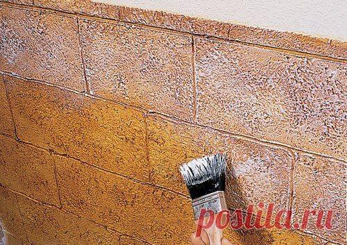 Фотографии на стене сообщества | 32 793 фотографии.7. Вторым слоем нанесите белую акрил-лазурь. Старайтесь делать кистью легкие движения. Затем краску частично сотрите-смажьте