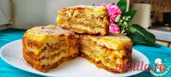 Яблочный пирог Кулинарный рецепт