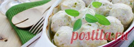 Рыбные тефтели в сметане • Рецепт Вкусные, нежные и сочные рыбные тефтели в сметане, запеченные в духовке.