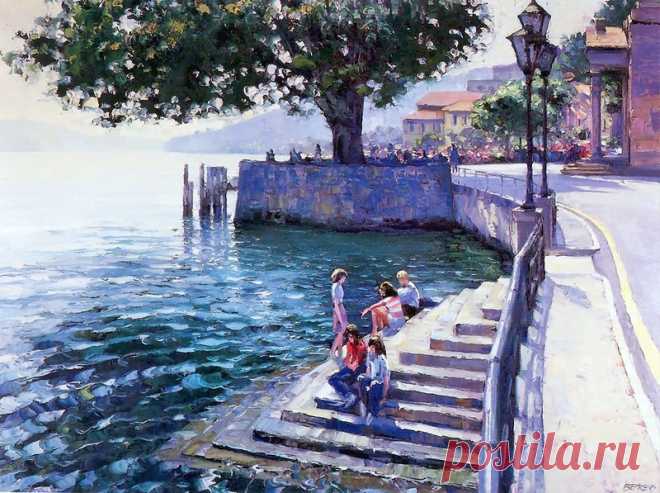 Я мечтаю о море. Такая вот странность. Художник Howard Behrens