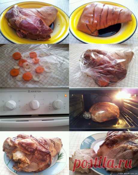 Рецепт свинной рульки