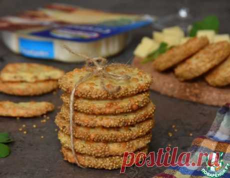 Сырное печенье с горчицей – кулинарный рецепт