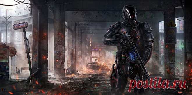 Концепт-арт бельгийского художника Йоханаса Де Ро (Jonas De Ro)