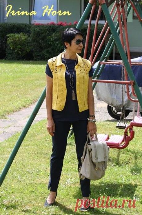 куртка &quot;Zitrone&quot; - Вязание крючком и спицами - Группы Мой Мир