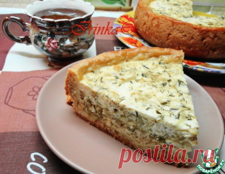 Луковый пирог в мультиварке – кулинарный рецепт