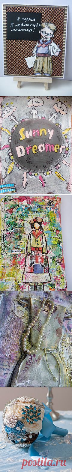 Ручная работа Светланы Горбатюк. Hand made by Svetlana-Vetka.